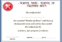 10 Cook Certificate Templates: Appreciate Culinary/Baking with Cooking Competition Certificate Templates
