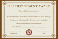 10+ Fire Safety Certificates Ideas | Fire Safety Certificate regarding Firefighter Certificate Template Ideas