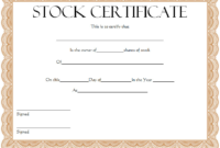 10+ Free Stock Certificate Template Microsoft Word Ideas regarding Free 10 Certificate Of Stock Template Ideas