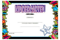 10+ Kindergarten Completion Certificate Printables Free regarding Quality 10 Kindergarten Diploma Certificate Templates Free