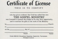 10+ License Certificate Templates | Free Printable Word pertaining to Unique Certificate Of License Template