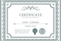 10 Sets Of Free Certificate Design Templates | Designfreebies in Indesign Certificate Template