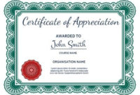100+ Certificate Of Appreciation Templates To Choose From intended for New Certificates Of Appreciation Template