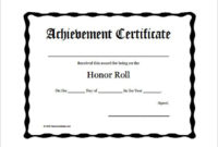 11+ Certificate Of Honor Templates | Free Printable Word with regard to Fresh Honor Award Certificate Templates