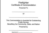 11+ Firefighter Certificate Templates | Free Printable Word intended for Firefighter Certificate Template Ideas