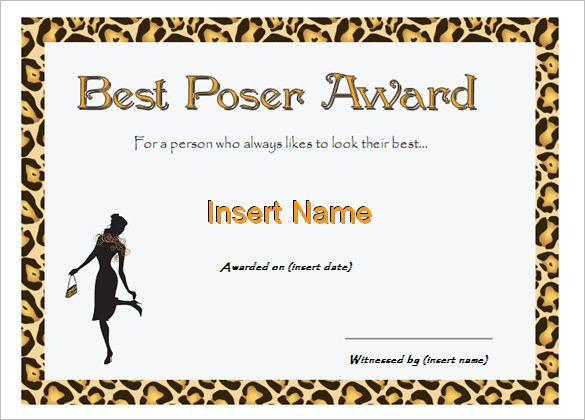 11+ Funny Certificate Templates - Free Word, Pdf Documents throughout Funny Certificate Templates