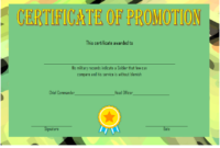 12+ Certificate Of Promotion Templates Free Download regarding Free Printable Certificate Of Promotion 12 Designs