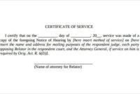 12+ Service Certificate Templates | Free Word & Pdf inside Fresh Certificate Of Service Template Free