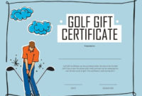 13 Free Printable Gift Certificate Templates [Birthday for Golf Gift Certificate Template