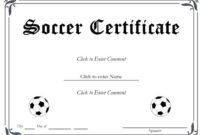 13+ Soccer Award Certificate Examples – Pdf, Psd, Ai pertaining to New Soccer Certificate Templates For Word