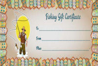 14 Free Printable Fishing Gift Certificate Templates [Best inside Best Fishing Gift Certificate Editable Templates