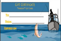 14 Free Printable Fishing Gift Certificate Templates [Best intended for Fishing Gift Certificate Editable Templates