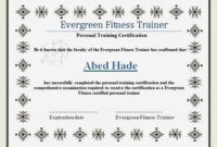 15+ Fitness Certificate Formats | Free Word & Pdf Samples with regard to Unique Physical Fitness Certificate Template Editable