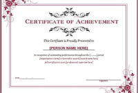 15 Training Certificate Templates – Free Download in Free Certificate Templates For Word 2007