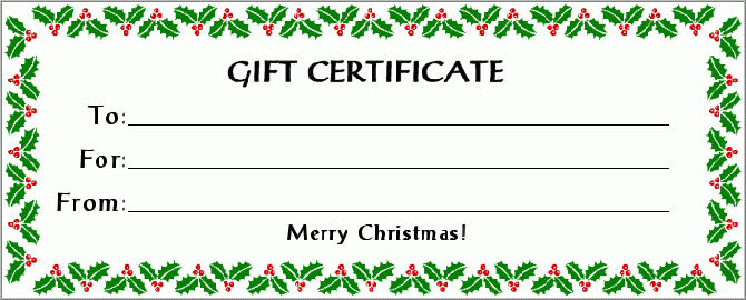 16335109E04570D23740756E350282Bc.gif (670×270) | Christmas for Fresh Homemade Christmas Gift Certificates Templates