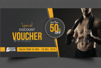 17+ Gym Gift Voucher Templates – Free Photoshop Vector Downloads within Free 10 Fitness Gift Certificate Template Ideas