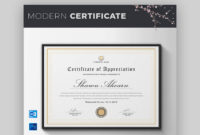 18 Best Free Certificate Templates (Printable Editable intended for Diploma Certificate Template Free Download 7 Ideas