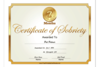 18 Free Certificate Of Completion Templates | Utemplates within Certificate Of Sobriety Template Free