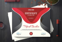 19 Most Creative Certificate Design Templates (Modern Styles with Handwriting Certificate Template 10 Catchy Designs