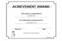 20 Best Free Microsoft Word Certificate Templates (Downloads throughout Word Template Certificate Of Achievement