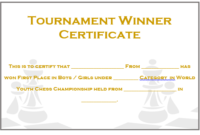 23 Free Printable Chess Certificates You Can Use For Chess for Unique Chess Tournament Certificate Template Free 8 Ideas
