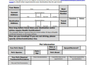23+ Health Certificate Form Templates – Pdf, Docs | Free For with regard to Veterinary Health Certificate Template