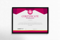 25+ Best Certificate Design Templates: Awards, Gifts regarding Volunteer Of The Year Certificate 10 Best Awards