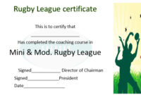 25 Masterpiece Rugby Certificates Templates – Free Download in Fresh Rugby League Certificate Templates