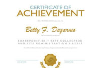 27 Printable Award Certificates [Achievement, Merit, Honor intended for New Baseball Certificate Template Free 14 Award Designs