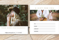 29+ Printable Gift Certificate Templates – Free & Premium throughout Free Photography Gift Certificate Template