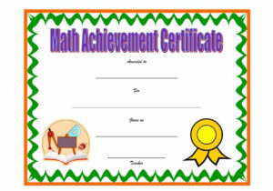 30 Free Printable Math Certificates | Pryncepality in 9 Math Achievement Certificate Template Ideas