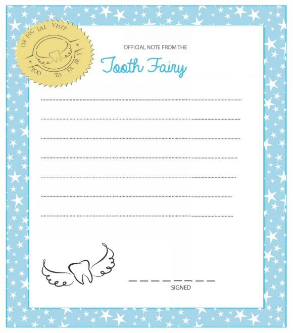 37 Tooth Fairy Certificates &amp; Letter Templates - Printable throughout Tooth Fairy Certificate Template Free