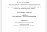 4 Certificate Templates For Completion Of A Project | Word inside Best Certificate Template For Project Completion