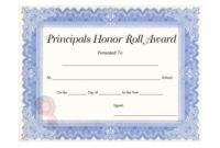 40+ Honor Roll Certificate Templates & Awards – Printable in Editable Honor Roll Certificate Templates