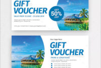 40+ Travel Gift Voucher Templates – Free & Premium Psd Eps in Travel Gift Certificate Editable