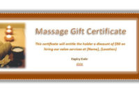 41 Free Gift Certificate Templates In Ms Word And In Pdf Format for New Massage Gift Certificate Template Free Printable