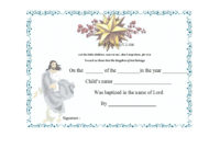 47 Baptism Certificate Templates (Free) – Printable Templates throughout Unique Baby Death Certificate Template
