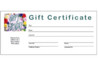 6 Free Printable Gift Certificate Templates For Ms Publisher in Unique Publisher Gift Certificate Template