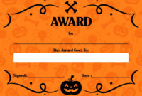 7 Best Free Printable Halloween Awards – Printablee for Best Costume Certificate Printable Free 9 Awards
