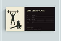 72+ Free Gift Certificate Templates – Word (Doc) | Pdf pertaining to Unique Editable Fitness Gift Certificate Templates