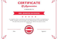 8 Free Printable Certificates Of Appreciation Templates | Hloom with regard to New Certificates Of Appreciation Template