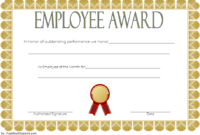 An Employee Of The Week Certificate Template Free 2 | Awards intended for Quality Best Employee Certificate Template
