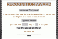 Award Certificate Template | Award Certificates, Award with regard to Fresh Sample Award Certificates Templates