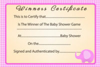 Baby Shower Supplies Baby Essentials Boys Baby Shower Party within Best Baby Shower Winner Certificates