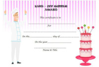 Bake Off Winner Certificate | Cake Competition, Funny Awards inside Cooking Contest Winner Certificate Templates
