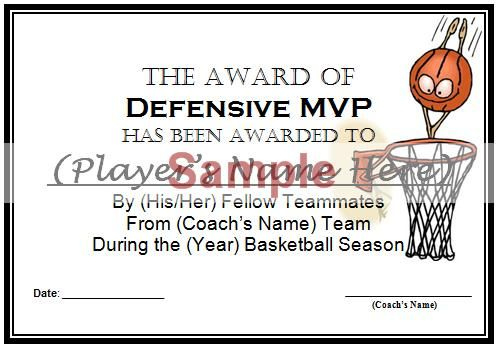 Basketball Awards Certificates: 9 Different Awards pertaining to Worlds Best Mom Certificate Printable 9 Meaningful Ideas