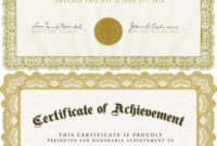 Beautiful Certificate Template 4 Vector Free Vector In throughout Beautiful Certificate Templates