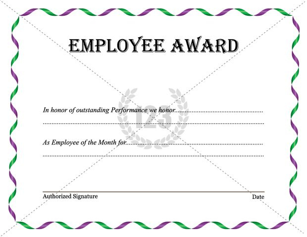 Best Employee Award Template Download Now intended for New Best Employee Award Certificate Templates