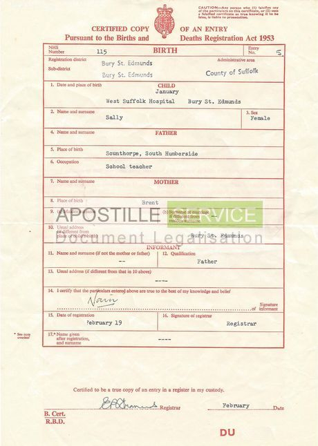 Birth Certificate Template Uk (6) | Professional Templates with New Birth Certificate Template Uk