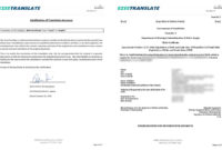 Birth Certificate Translation Services for Uscis Birth Certificate Translation Template